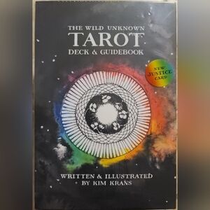 New The Wild Unknown Tarot Deck & Guidebook Written and Illustrated By Kim Krans